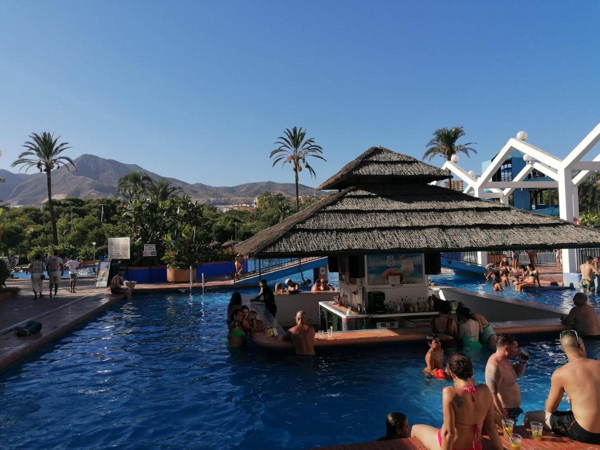 Estudio Terraza Vista Mar Parking Gratuito Piscinas ベナルマデナ エクステリア 写真