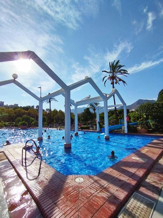 Estudio Terraza Vista Mar Parking Gratuito Piscinas ベナルマデナ エクステリア 写真