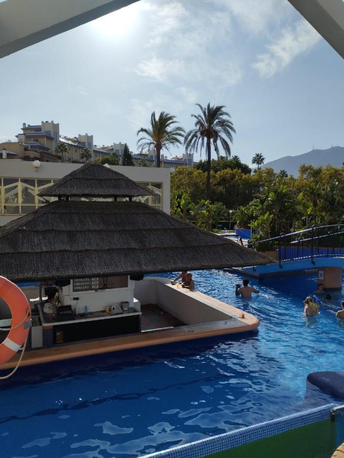 Estudio Terraza Vista Mar Parking Gratuito Piscinas ベナルマデナ エクステリア 写真